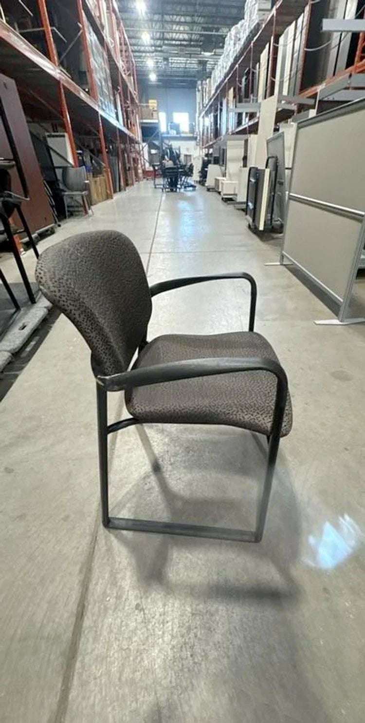 Haworth Fabric Sled Base Guest Chair