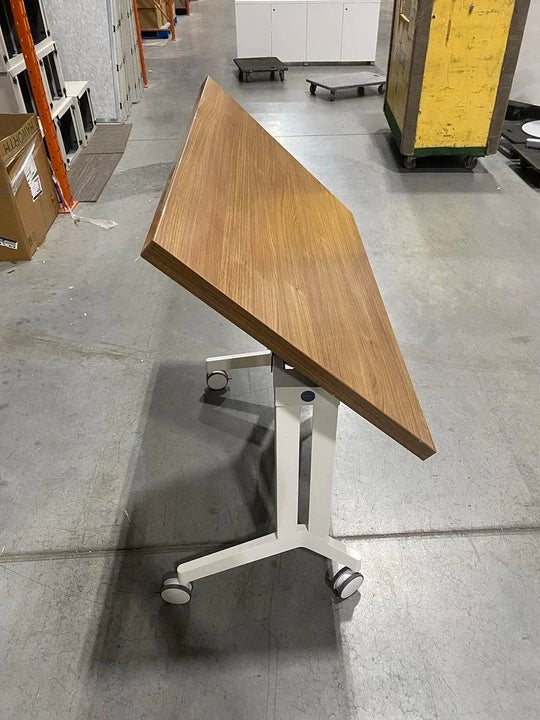 Haworth Mobile Flip Top Table