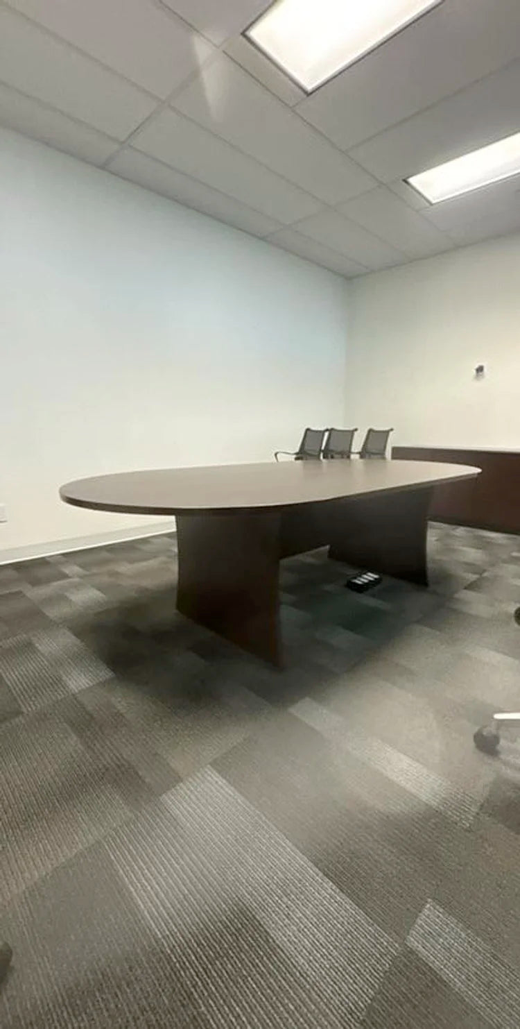 8' Racetrack Boardroom Table