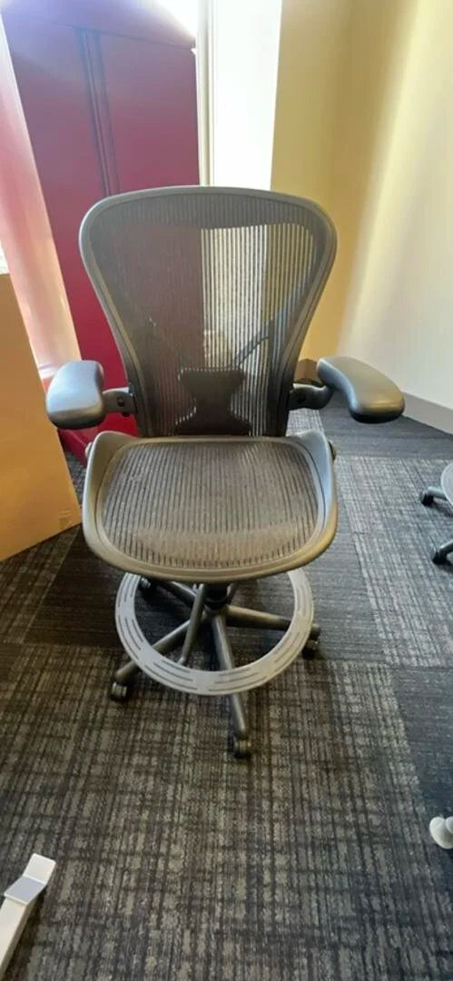 Herman Miller Aeron Drafting Stool