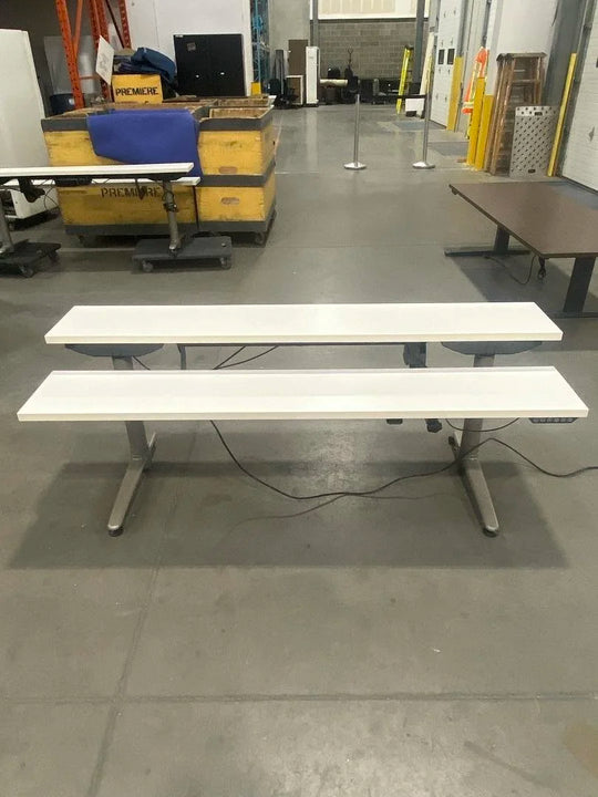 6' Split Top Electronic Sit Stand Desk