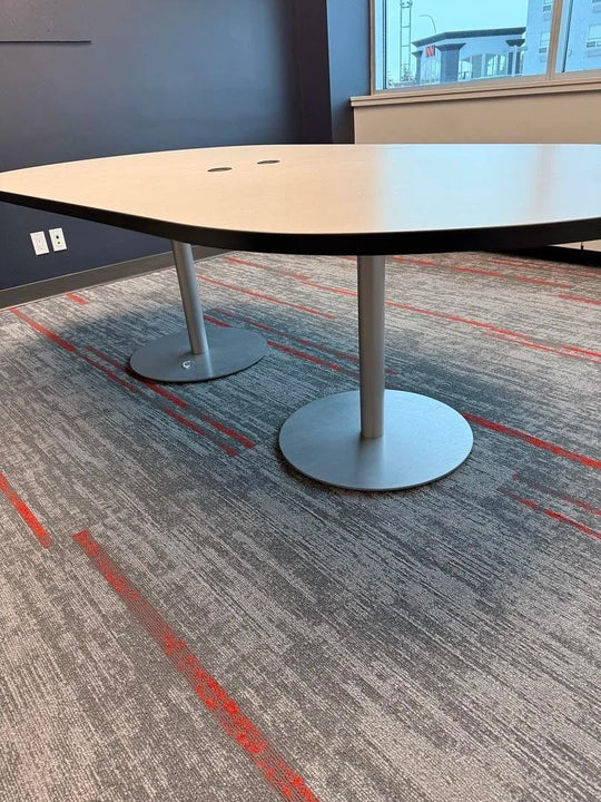 8' Racetrack Boardroom Table