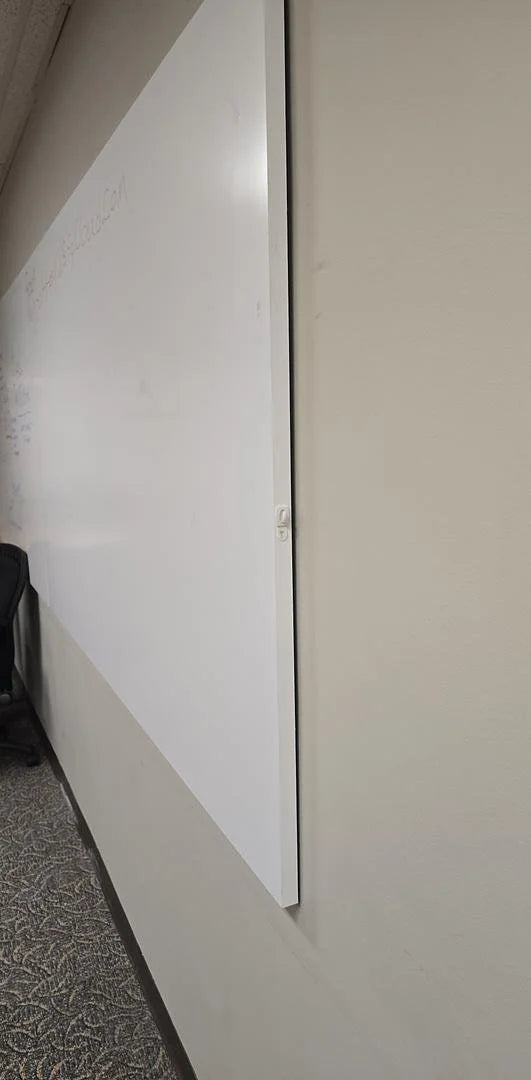 7' x 4' Frameless Magnetic Whiteboard