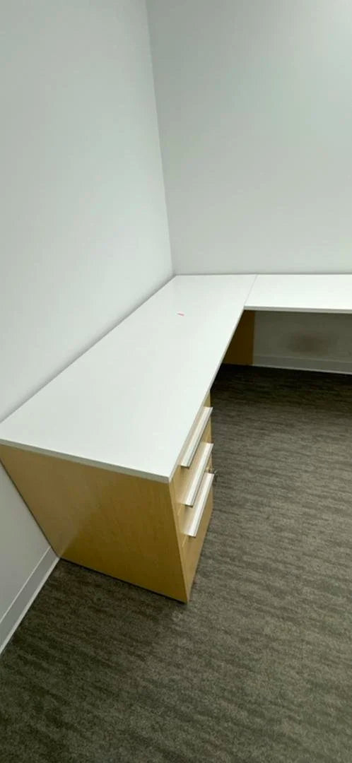 LH U-Shape Desk w/BBF Ped