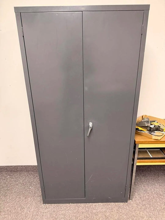 Metal 5-High 2-Door Stationary Cabinet