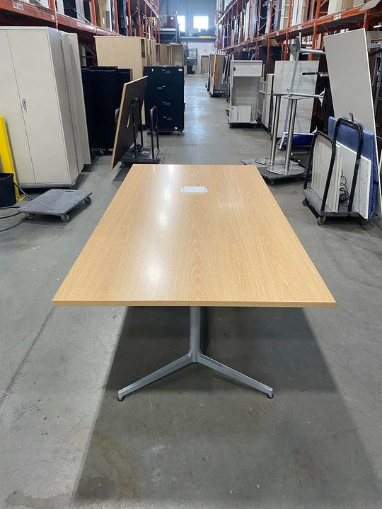 8' Rectangle Boardroom Table w/Electrical