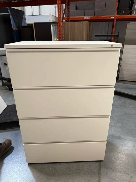 Metal 4-High Lateral File Cabinet