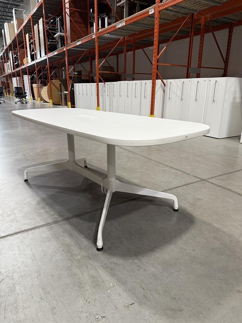 6' Herman Miller Racetrack Boardroom Table w/Electrical