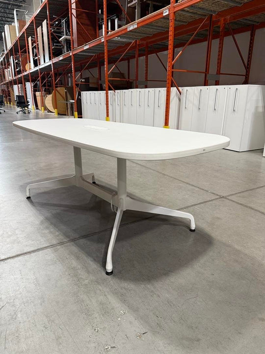 6' Herman Miller Racetrack Boardroom Table w/Electrical