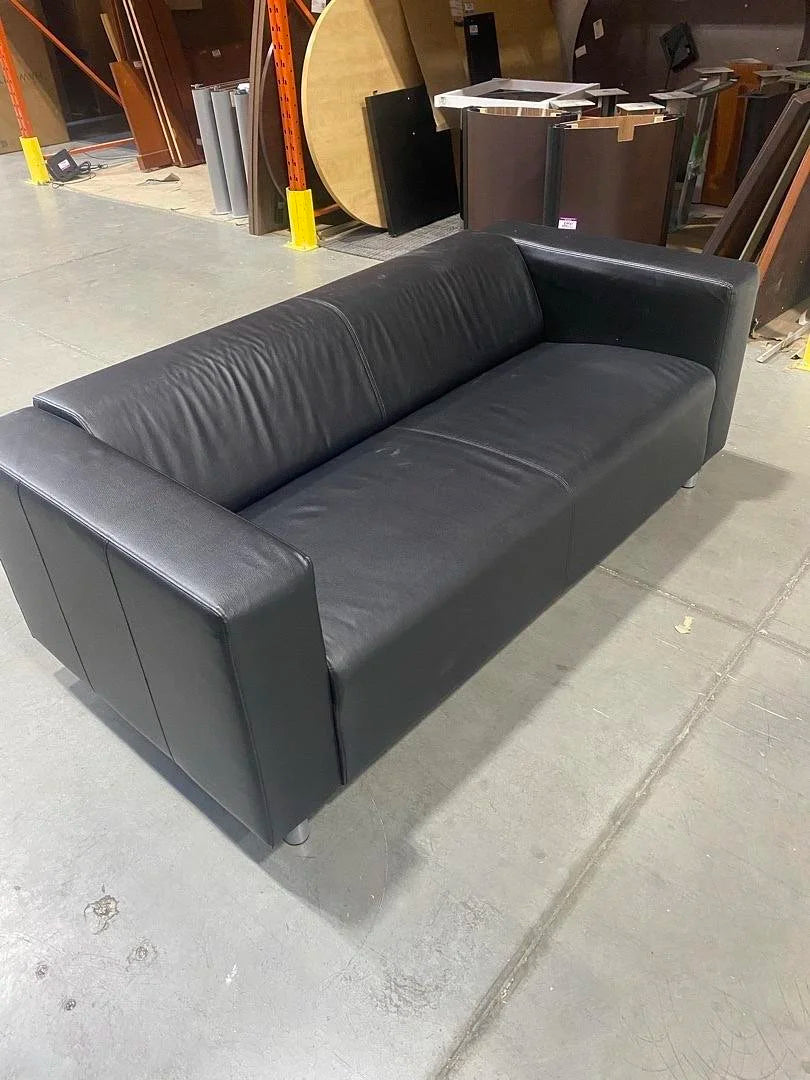 Klippan Ikea Leather Sofa