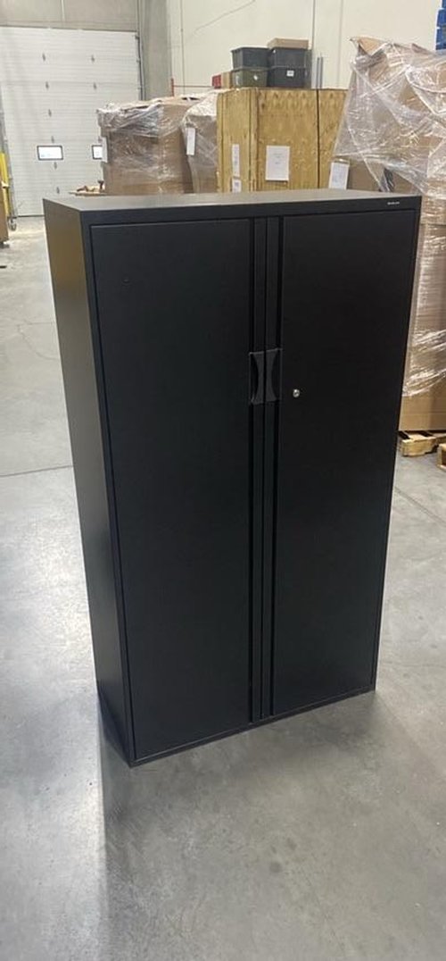 Metal 5-High 2-Door Stationary Cabinet
