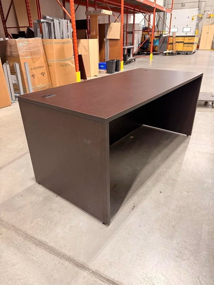 66" Straight Desk Shell