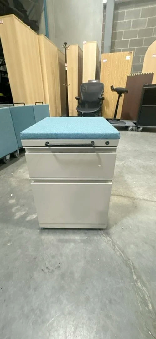 Metal Mobile BF Ped w/Top