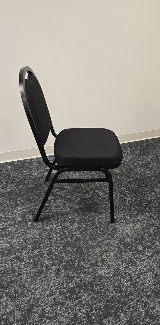 Fabric/Metal Stacking Chair