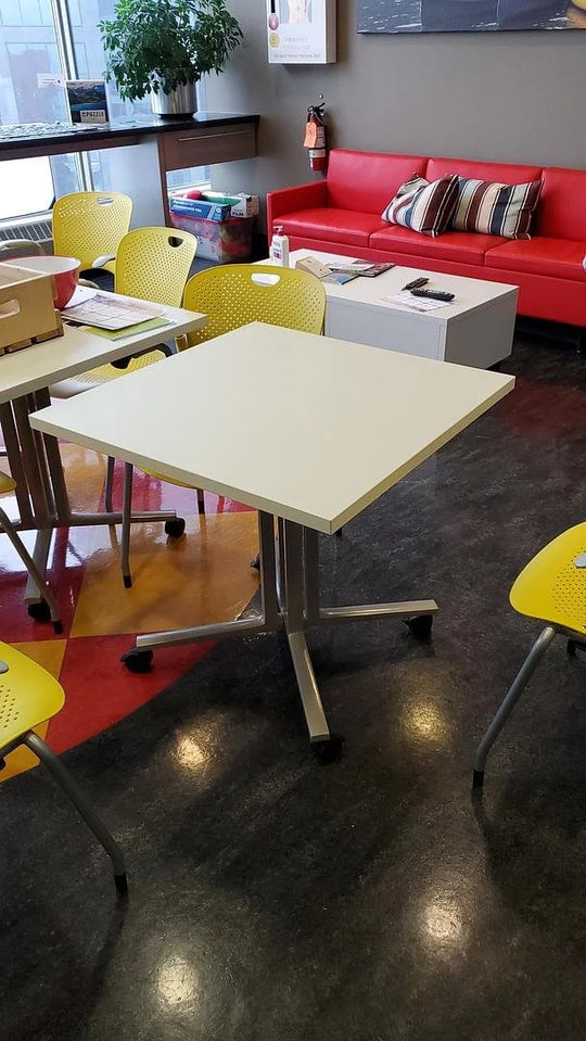 Mobile Square Table