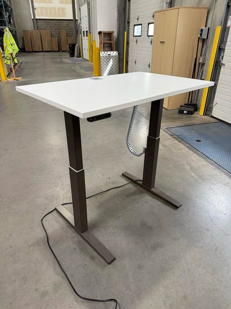 4' Teknion Electronic Sit Stand Desk