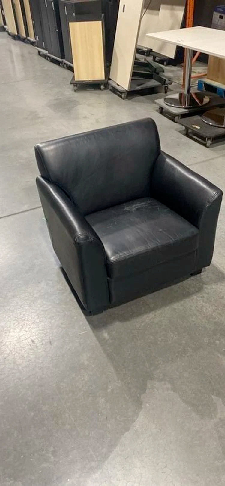 Leather Club Chair