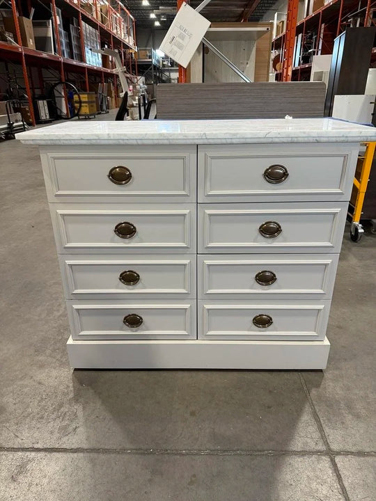 Mobile AV Cabinet w/Granite Top and Components