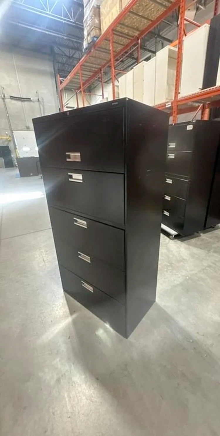 Hon Metal 5 High Lateral File Cabinet
