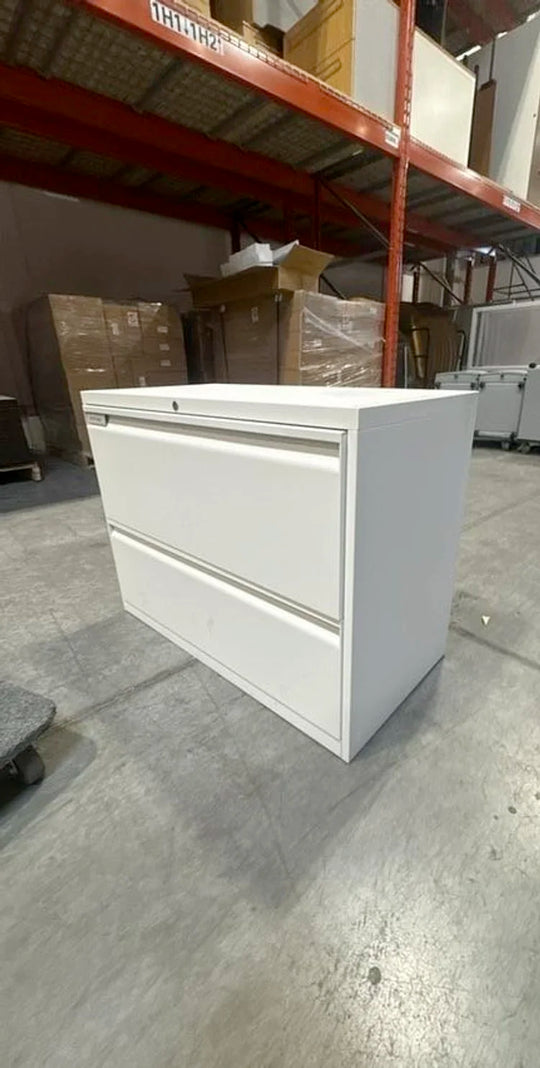 Teknion Metal 2 High Lateral File Cabinet
