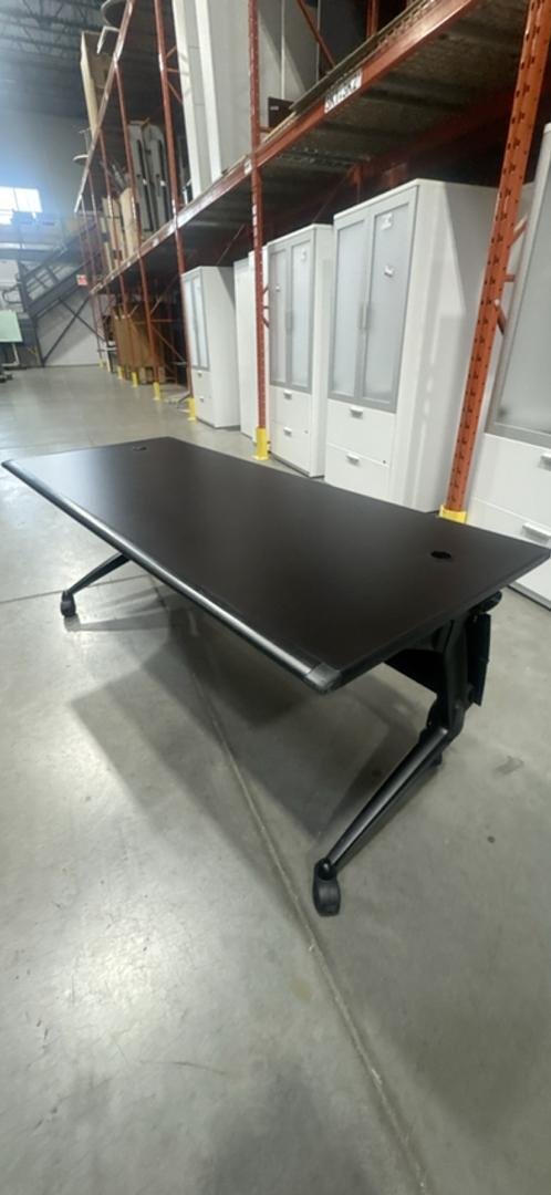 6' Mobile Flip Top Training Table