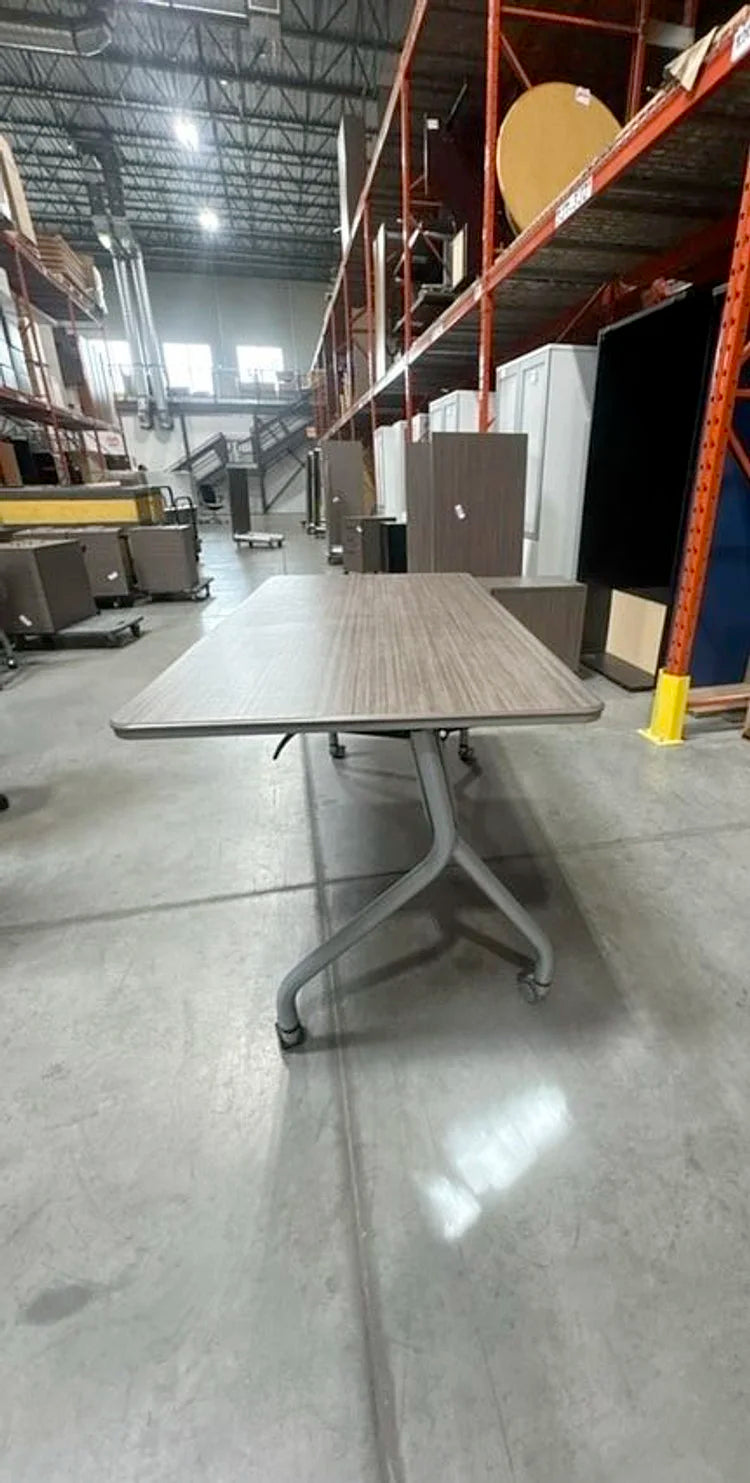 5' Mobile Flip Top Training Table
