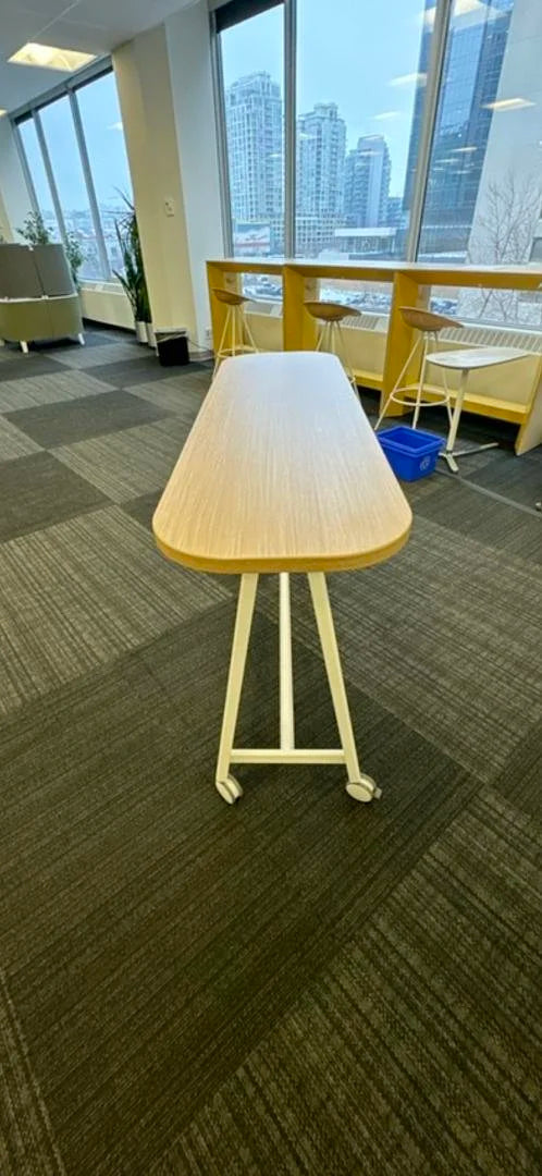 Haworth Mobile Counter Height Table