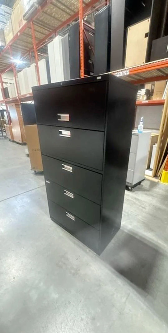 Hon Metal 5 High Lateral File Cabinet