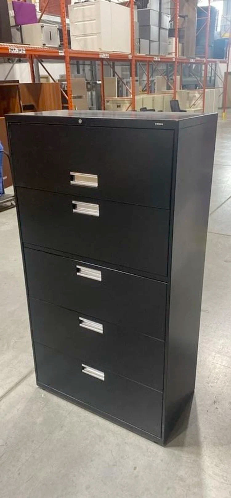 Hon Metal 5-High Lateral File Cabinet