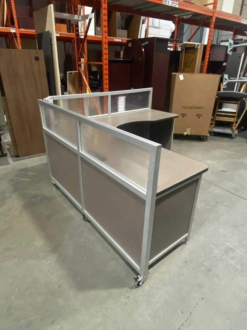 Swiftspace Mobile Folding L-Shape Workstation