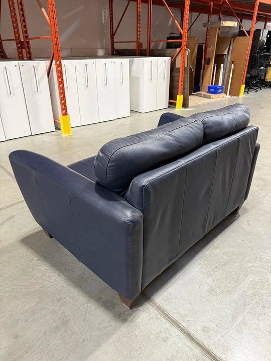 Leather Loveseat