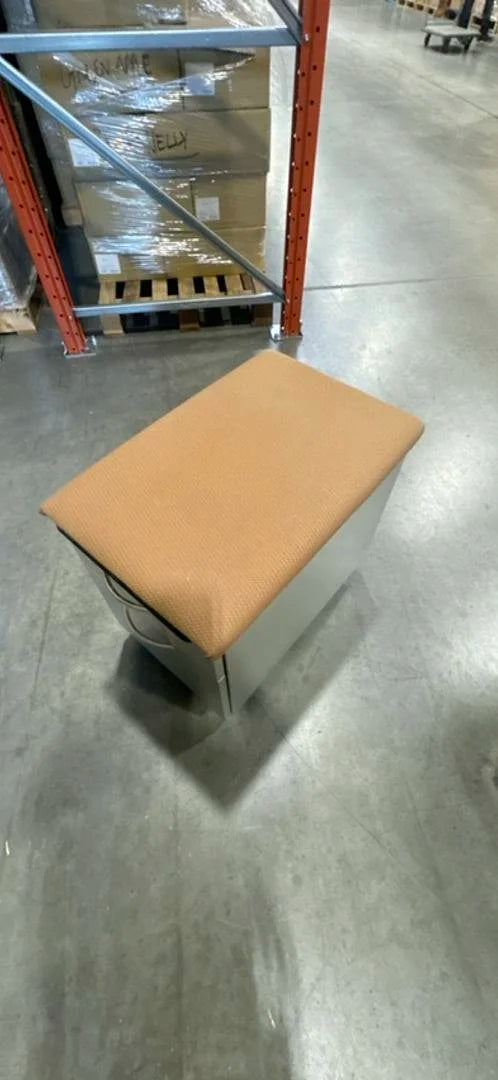 Steelcsae Metal Mobile BF Ped w/Cushion Top