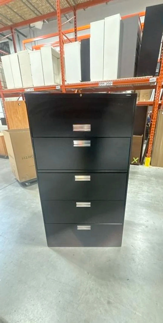 Hon Metal 5 High Lateral File Cabinet