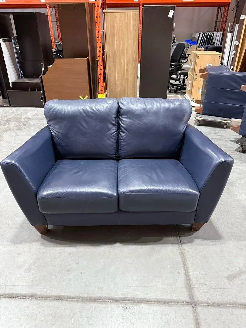 Leather Loveseat