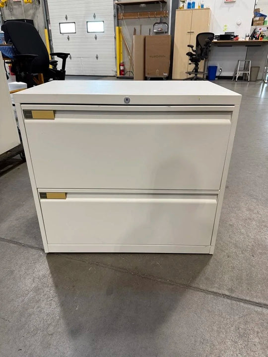 Teknion Metal 2-High Lateral File Cabinet