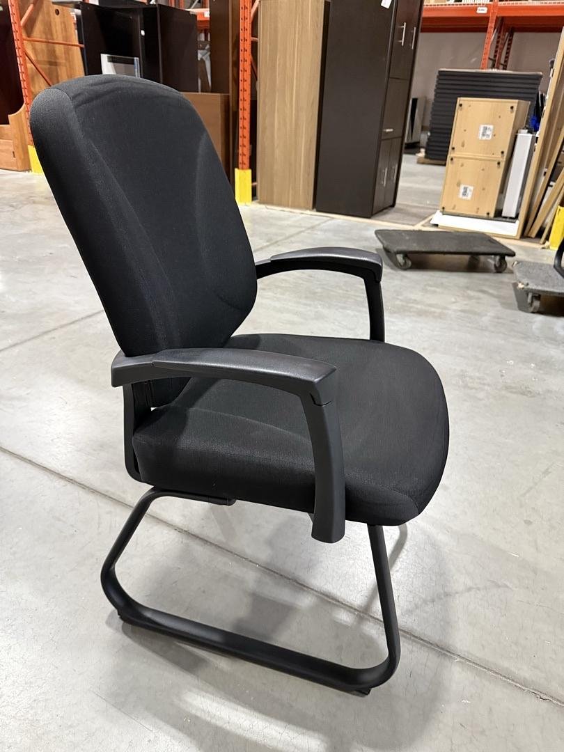 Global Fabric Sled Base Guest Chair
