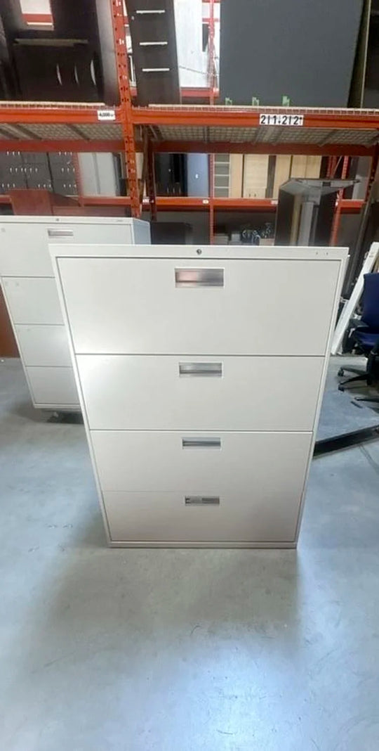 Hon Metal 4 High Lateral File Cabinet