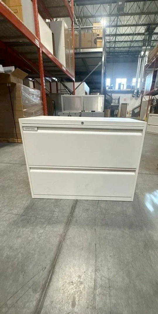 Teknion Metal 2 High Lateral File Cabinet