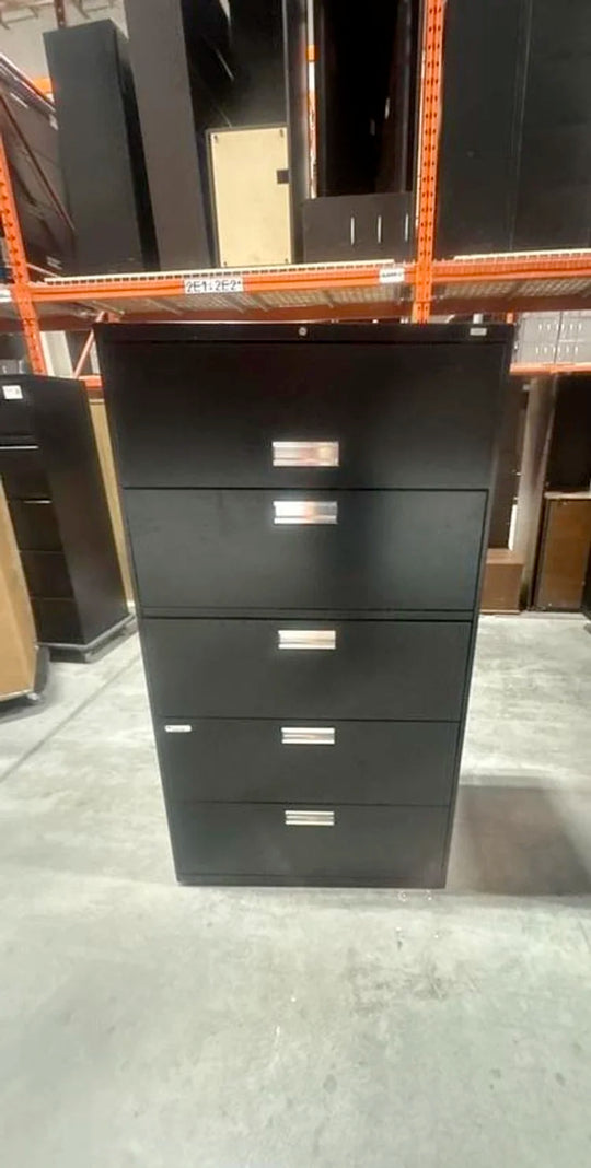 Hon Metal 5 High Lateral File Cabinet